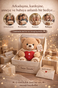 "Sesim Seninle Ayısı"  MyVoiceMemory™ Bear (Lansmana Özel)